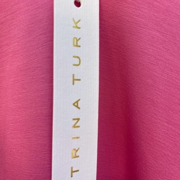 TRINA Turk Delfino Top in Pink Fusion Size XS/S New with Tags - Picture 8 of 10